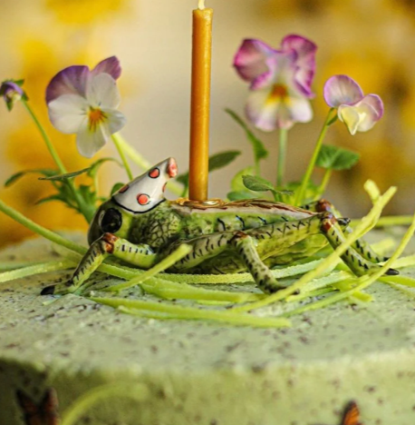 Cake Topper - Single Birthday Candle Holder