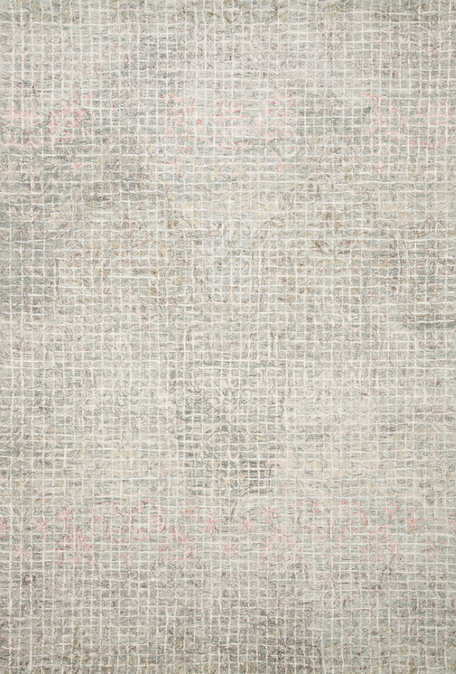 Grey / Blush- Tatum Rug