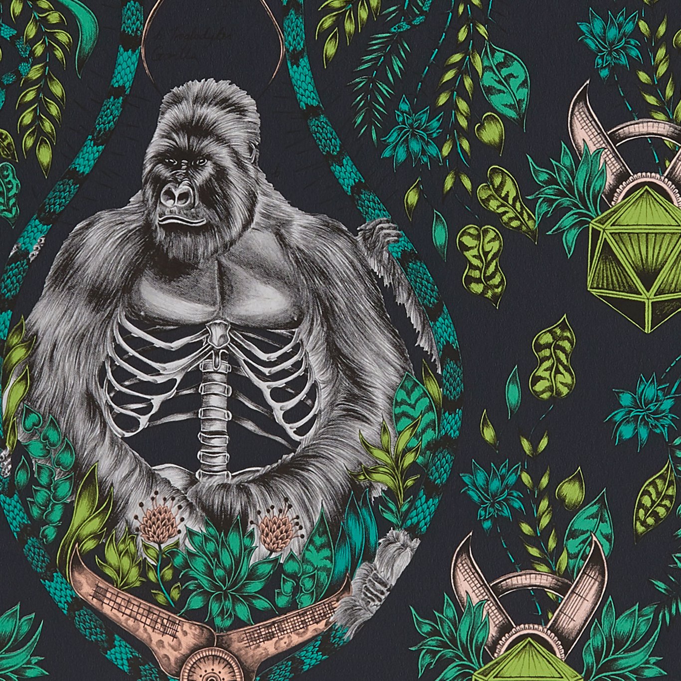 Gorilla Wallpaper (Multiple colourways)