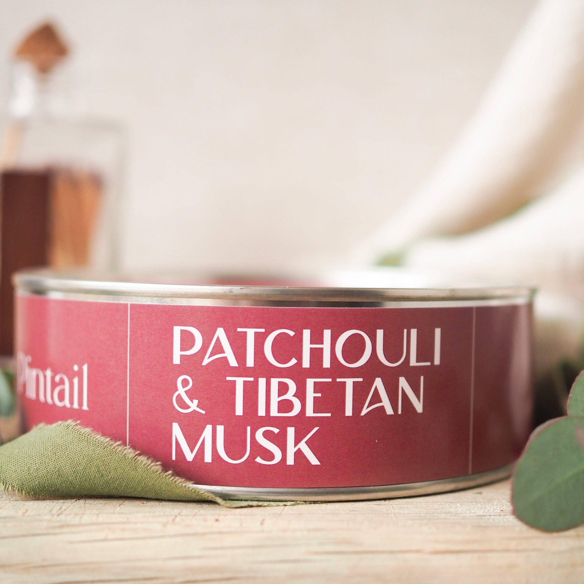 Patchouli and Tibetan Musk Triple Wick Candle | Large Candle