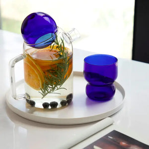 Glass Pitcher Teapot (2 colours)