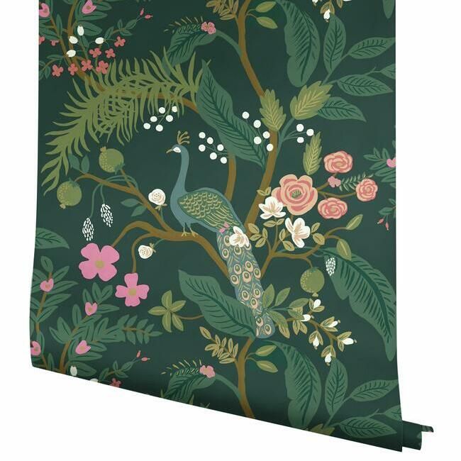 Peacock wallpaper (7 Colourways)