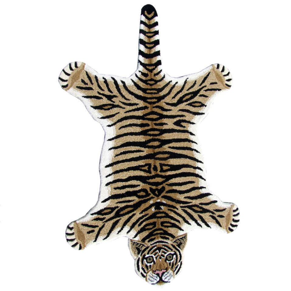 Safari Wool Rug (Tiger / Leopard / Zebra / Bear)